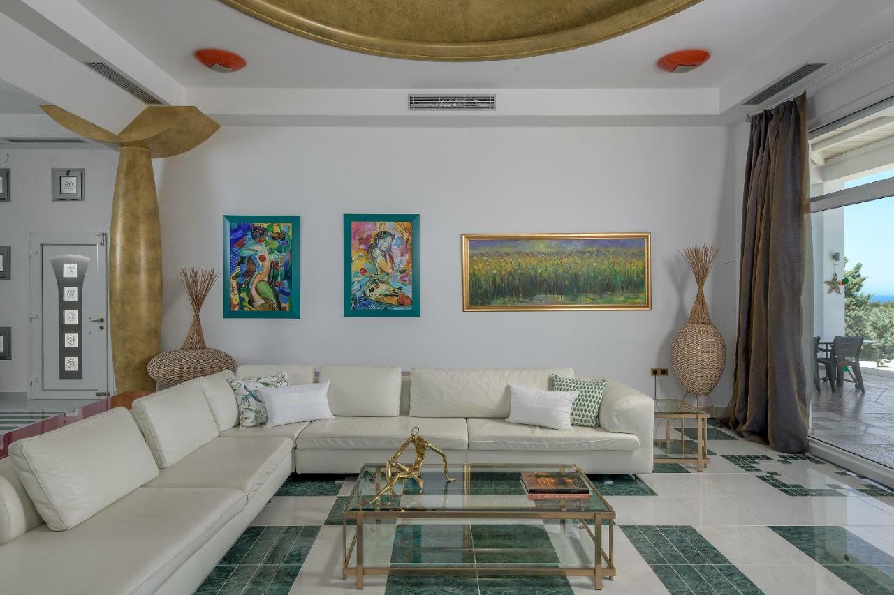 Grande Dame Villa Of Rhodes Asgourou Luaran gambar
